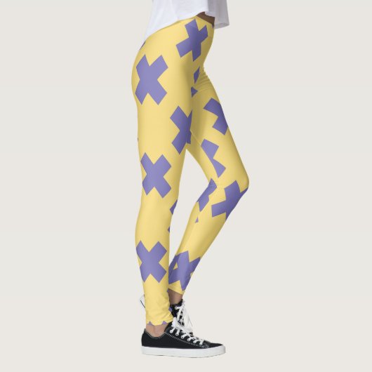 Geometrisches Muster 18 Leggings (Rechts)