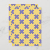 Geometrisches Muster 18 Postkarte (Vorne/Hinten)