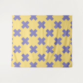 Geometrisches Muster 18 Wandteppich (Vorderseite (Horizontal))