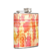 Geometrisches Muster 1 Flachmann (Rechts)