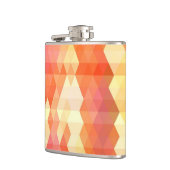 Geometrisches Muster 1 Flachmann (Links)