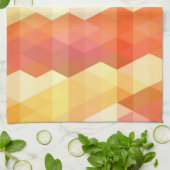 Geometrisches Muster 1 Handtuch (Gefaltet)