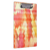 Geometrisches Muster 1 Klemmbrett (Rechts)