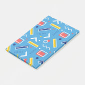 Geometrisches Muster 1 Post-it Klebezettel (angewinkelt)