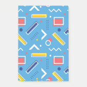 Geometrisches Muster 1 Post-it Klebezettel (Vorderseite)