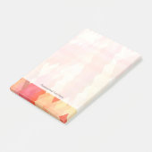 Geometrisches Muster 1 Post-it Klebezettel (angewinkelt)