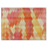 Geometrisches Muster 1 Schneidebrett (Vorderseite)