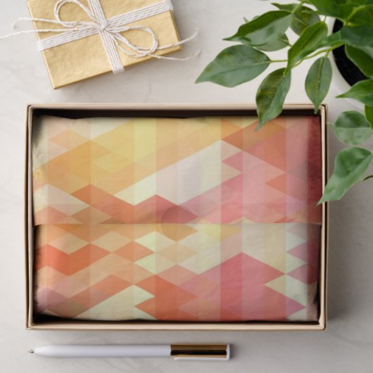 Geometrisches Muster 1 Seidenpapier (Geschenk)