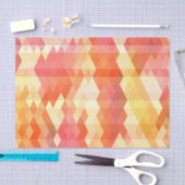 Geometrisches Muster 1 Seidenpapier (Handwerk)