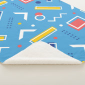 Geometrisches Muster 1 Sherpadecke (3/4)