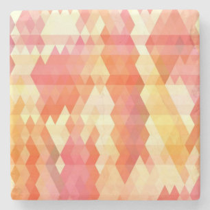 Geometrisches Muster 1 Steinuntersetzer