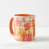 Geometrisches Muster 1 Tasse (Vorderseite Links)