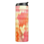 Geometrisches Muster 1 Thermosbecher (Nach links gedreht)