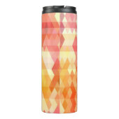 Geometrisches Muster 1 Thermosbecher (Rückseite)