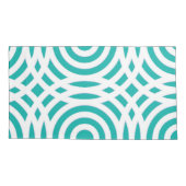 Geometrisches Muster 20 Kissenbezug (Rückseite)