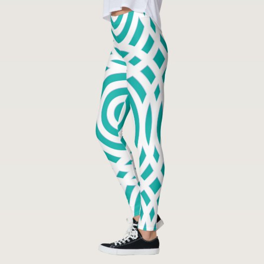 Geometrisches Muster 20 Leggings (Links)