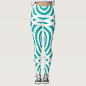 Geometrisches Muster 20 Leggings (Vorderseite)