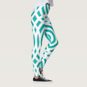 Geometrisches Muster 20 Leggings (Rechts)