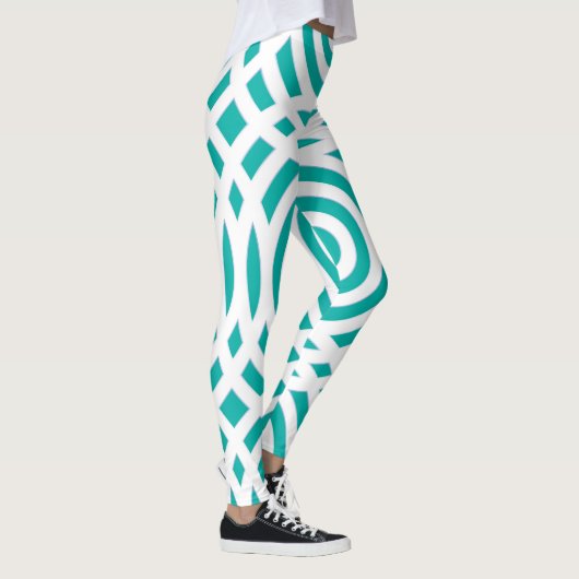 Geometrisches Muster 20 Leggings (Rechts)