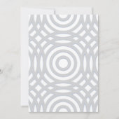 Geometrisches Muster 22 Dankeskarte (Vorderseite)