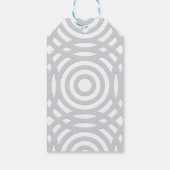 Geometrisches Muster 22 Geschenkanhänger (Rückseite)
