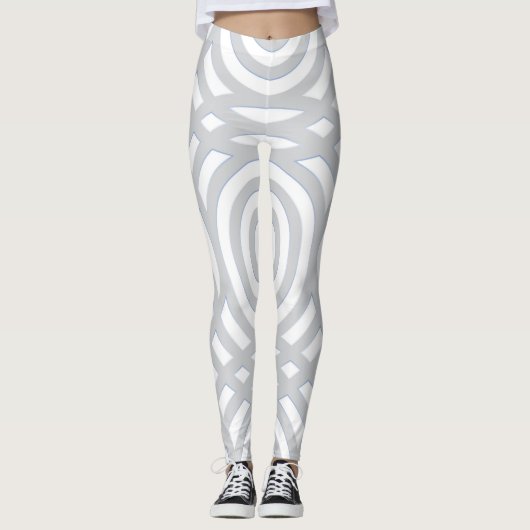 Geometrisches Muster 22 Leggings (Vorderseite)