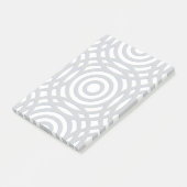 Geometrisches Muster 22 Post-it Klebezettel (angewinkelt)