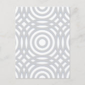 Geometrisches Muster 22 Postkarte (Vorderseite)