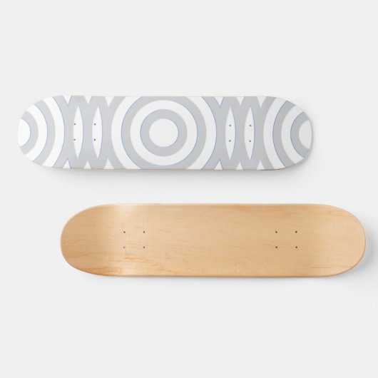 Geometrisches Muster 22 Skateboard (Horizontal)