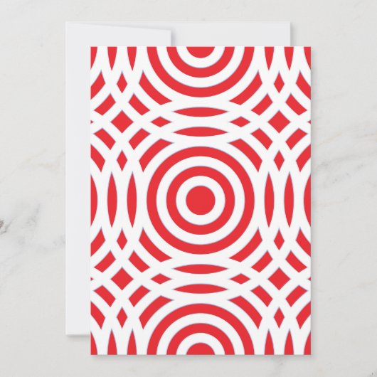 Geometrisches Muster 23 Karte (Vorderseite)