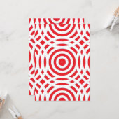 Geometrisches Muster 23 Karte (Vorderseite/Rückseite Beispiel)