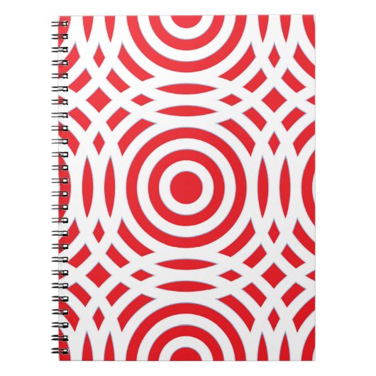 Geometrisches Muster 23 Notizblock (Vorderseite)