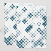 Geometrisches Muster 24 Ankündigung (Vorne/Hinten)