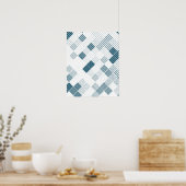 Geometrisches Muster 24 Poster (Küche)