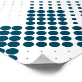 Geometrisches Muster 24 Poster (Ecke)