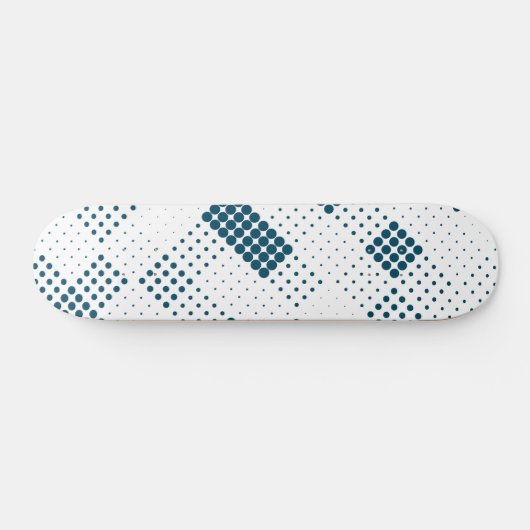 Geometrisches Muster 24 Skateboard (Horizontal)