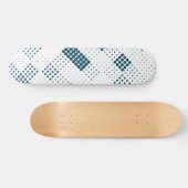 Geometrisches Muster 24 Skateboard (Horizontal)