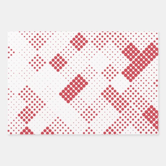 Geometrisches Muster 25 Geschenkpapier Set (Vorderseite 3)