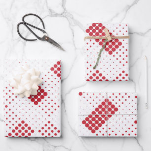 Geometrisches Muster 25 Geschenkpapier Set