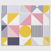 Geometrisches Muster 26 Geschenkpapier (Flach)