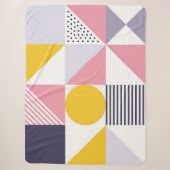 Geometrisches Muster 26 Sherpadecke (Vorderseite)