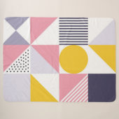 Geometrisches Muster 26 Sherpadecke (Vorderseite (Horizontal))