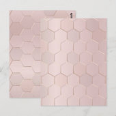 Geometrisches Muster 27 Postkarte (Vorne/Hinten)