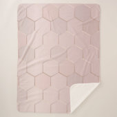 Geometrisches Muster 27 Sherpadecke (Vorderseite)