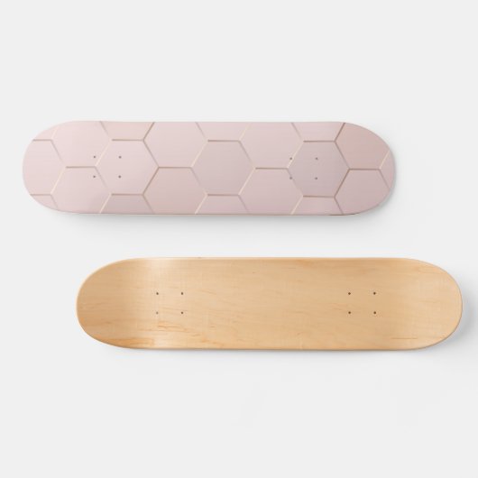 Geometrisches Muster 27 Skateboard (Horizontal)