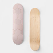 Geometrisches Muster 27 Skateboard (Vorderseite)