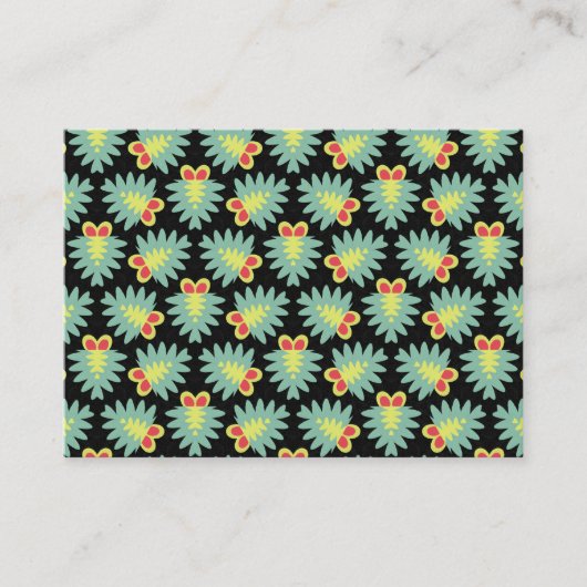 Geometrisches Muster 280514(1) Visitenkarte (Vorderseite)