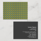 Geometrisches Muster 280514(4) Visitenkarte (Vorne/Hinten)