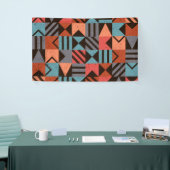 Geometrisches Muster 28 Banner (Messeveranstaltung)