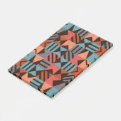 Geometrisches Muster 28 Post-it Klebezettel (angewinkelt)